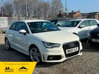 Used Audi A1 S-Line 122 HP (89 kW) 2010 White Hatchback