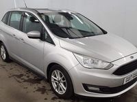 Used Ford Grand C-Max Zetec 120 HP (88 kW) 2017 Silver MPV
