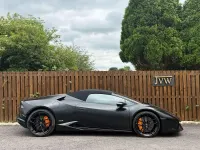 Used Lamborghini Huracán 580 HP (426 kW) 2016 Black Cabriolet