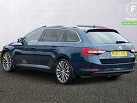 Used Skoda Superb 190 HP (139 kW) 2017 Blue Estate