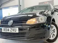 Used VW Golf VII S 86 HP (63 kW) 2014 Black Hatchback