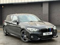 Begagnad BMW 118 M Sport 2017 Svart Halvkombi