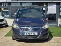 Used Vauxhall Zafira 110 HP (80 kW) 2011 Blue MPV