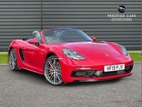 Used Porsche Boxster 344 HP (253 kW) 2019 Red Cabriolet