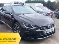 Used VW Arteon R-line 190 HP (139 kW) 2019 Black Hatchback