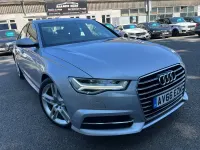 Used Audi A6 S-Line 190 HP (139 kW) 2016 Silver Sedan