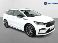 Used Skoda Enyaq iV SportlinePlus 210 kW (286 HP) 2024 White SUV