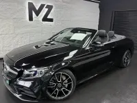 Used Mercedes C220 AMG Line Premium 194 HP (142 kW) 2019 Black Cabriolet