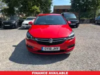 Used Vauxhall Astra SRi 150 HP (110 kW) 2018 Red Hatchback