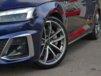 Used Audi A5 S-Line 245 HP (180 kW) 2021 Blue Coupe