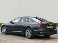 Used Audi A6 Black Edition 204 HP (150 kW) 2020 Blue Sedan