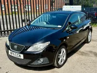 Used Seat Ibiza 85 HP (62 kW) 2011 Black Hatchback