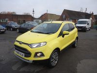 Used Ford Ecosport Titanium 2015 Yellow SUV