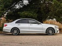 Used Mercedes E220 AMG Line Premium Plus 194 HP (142 kW) 2017 Silver Coupe