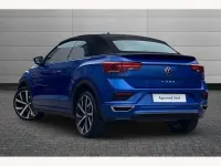 Used VW T-Roc Cabriolet R-line 150 HP (110 kW) 2021 Blue Cabriolet