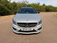 Used Mercedes CLA220 AMG 170 HP (125 kW) 2014 Silver Coupe