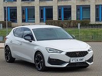 Second-hand Cupra Leon 150 CP (110 kW) 2024 Alb Hatchback