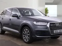 Usado Audi Q7 S-Line 218 HP (160 kW) 2017 Cinzento SUV