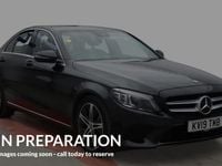 Used Mercedes C200 184 HP (135 kW) 2019 Black Sedan
