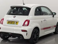 Used Abarth 595 147 HP (108 kW) 2017 White Hatchback