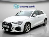 Used Audi A3 Sportback S-Line 2022 White Hatchback