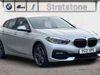 Used BMW 118 Sport Line 134 HP (98 kW) 2021 Silver Hatchback