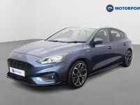 Used Ford Focus ST-Line X 125 HP (91 kW) 2019 Blue Hatchback