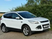 Used Ford Kuga Zetec 140 HP (102 kW) 2013 White SUV