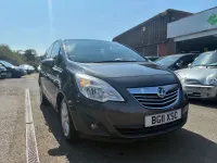 Used Vauxhall Meriva 100 HP (73 kW) 2011 Grey MPV
