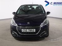 Used Peugeot 208 S 82 HP (60 kW) 2018 Blue Hatchback