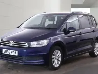 Used VW Touran SE 150 HP (110 kW) 2017 Blue MPV