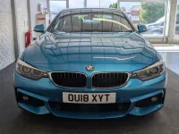 Used BMW 420 Coupé M Sport 184 HP (135 kW) 2018 Blue Coupe