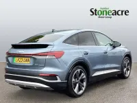 Used Audi Q4 Sportback e-tron S-Line 82 kW (112 HP) 2023 Blue SUV
