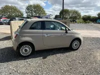 Used Fiat 500 Lounge 69 HP (50 kW) 2014 Beige Hatchback