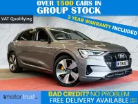 Used Audi e-tron Comfort 300 kW (408 HP) 2020 Grey SUV