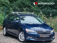Used Skoda Superb SE 150 HP (110 kW) 2019 Blue Estate