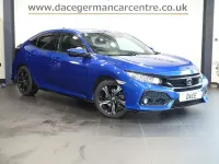 Used Honda Civic Sport 182 HP (133 kW) 2017 Blue Hatchback