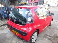 Begagnad Citroën C1 VTR Sport 68 HK (50 kW) 2010 Röd Halvkombi