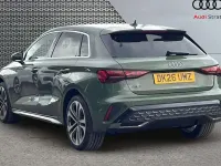 Used Audi A3 Sportback e-tron S-Line 204 HP (150 kW) 2026 Green Hatchback