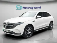 Used Mercedes EQC400 AMG line 300 kW (408 HP) 2021 White SUV