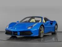 Used Ferrari 488 670 HP (492 kW) 2016 Blue Cabriolet