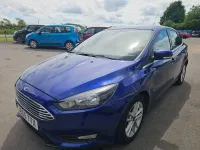 Used Ford Focus Zetec 2016 Blue Hatchback