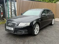 Used Audi A6 S-Line 170 HP (125 kW) 2009 Black Estate