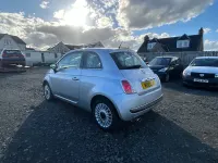 Used Fiat 500 Lounge 69 HP (50 kW) 2011 Silver Hatchback