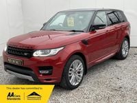 Used Land Rover Range Rover Sport Autobiography Dynamic 2015 Red SUV