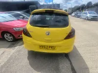 Used Vauxhall Corsa Edition 2012 Yellow Hatchback