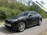 Used Alfa Romeo Stelvio Edizione Speciale 210 HP (154 kW) 2018 Black SUV