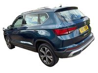 Begagnad Seat Ateca SE Technology 150 HK (110 kW) 2021 Blå SUV