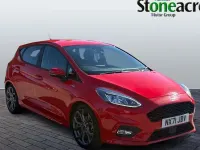 Used Ford Fiesta ST-Line 125 HP (91 kW) 2021 Red Hatchback