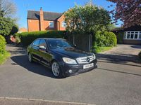 Used Mercedes C220 170 HP (125 kW) 2007 Black Sedan